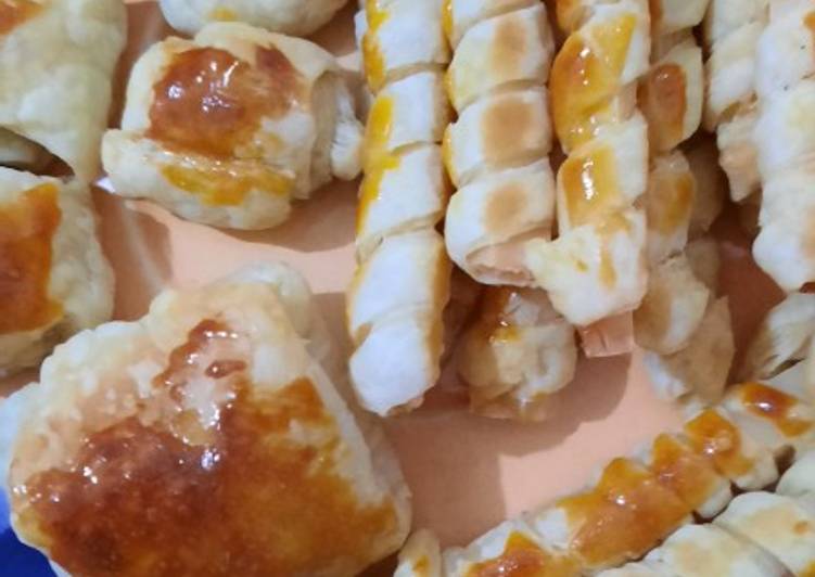 Resep Roll cheese puff pastry, Lezat