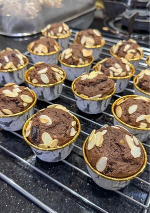 Foto resep Banana Choco Muffin - Muffin Pisang Cokelat Keju