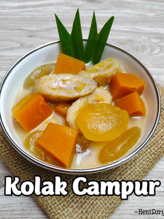 Foto resep 344. Kolak Campur (Pisang, Labuh Kuning & Kolang-kaling)