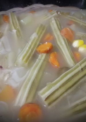 Foto resep Sayur asam Buah kelor