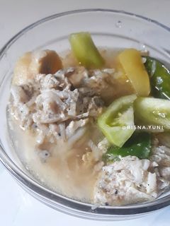 Foto resep Sup ikan teri nasi
