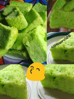 Foto resep Chiffon cake putih telur pandan lembuut #Rabubaru