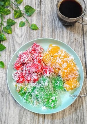 Foto resep Cenil Singkong Pelangi