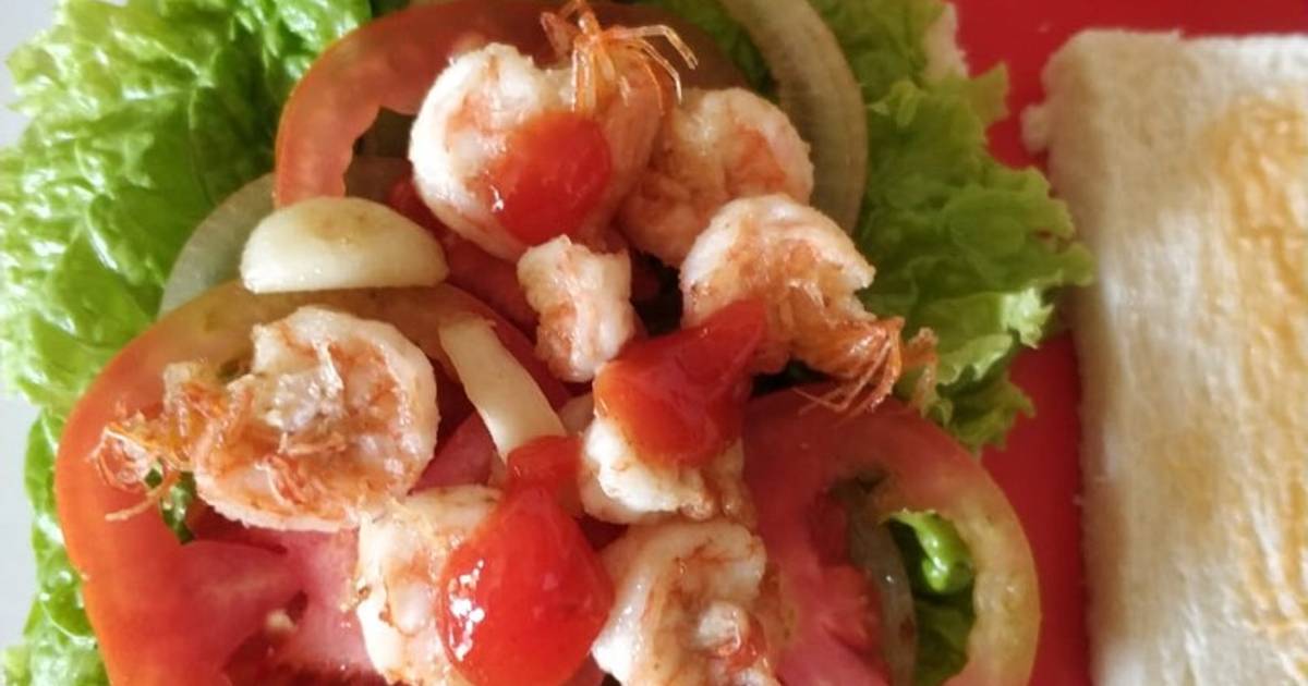 296 Resep Salad Ikan Dan Seafood Pedas Pedas Ikan Dan Seafood Salad Enak Dan Sederhana Ala Rumahan Cookpad