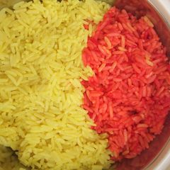 Colourful rice A picture of Colourful rice.