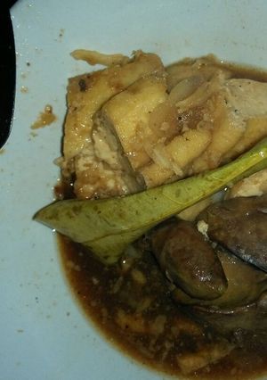 Foto resep Semur tahu dan ati