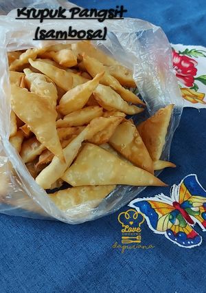 Foto resep Krupuk Pangsit (sambosa) super renyah tahan lama