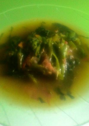 Foto resep Seblak kangkung Tumis kangkung Bumbu Seblak
