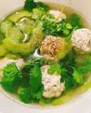 Canh khổ qua thịt bằm