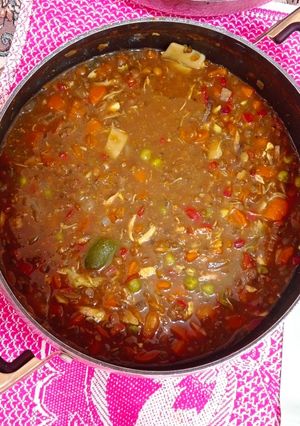 عکسی از دستور سوپ به روش رستورانی