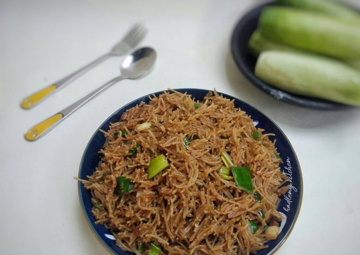 Bihun Goreng Pedas Kaldu Udang