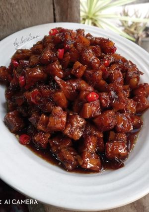 Foto resep 43. Oreg tempe caramel