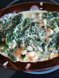 Foto principal de Espinacas con crema de queso
