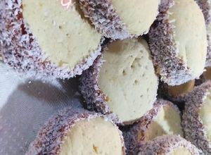 Una foto de Alfajores de maicena