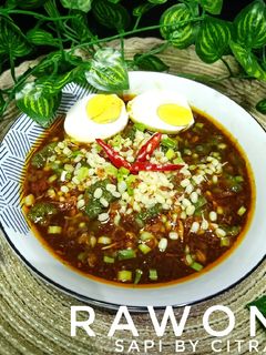 Foto resep Rawon Sapi Simple