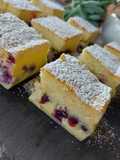 Torta magica mirtilli e limone