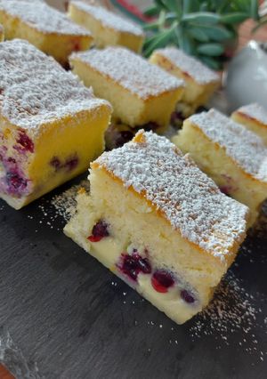 Foto di Torta magica mirtilli e limone