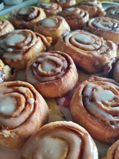 Sütőtökös fahéjas csiga recept fotója