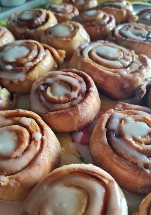 Sütőtökös fahéjas csiga recept fotója