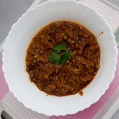 A picture of Mushroom masala.