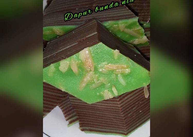 Resep Balapis Lapis Coklat Pandan Enak Banget Resep Masakanku