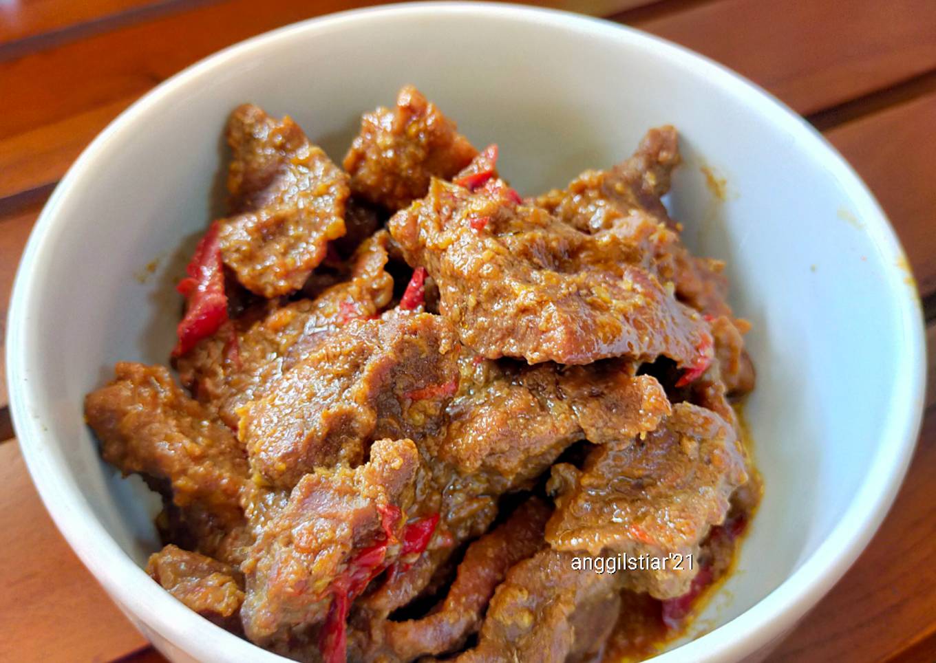 Krengsengan Daging Sapi