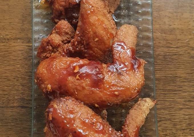 Resep Honey Chicken Wings Anti Gagal