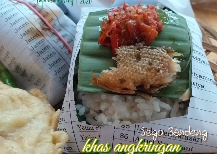 9.56 Sego Bandeng khas angkringan