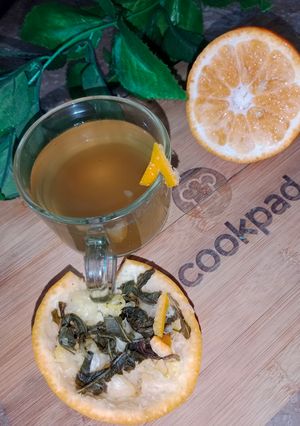 A picture of Orange Peel Tea.