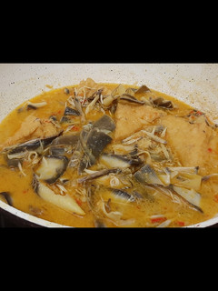 Foto resep Gulai Jantung Pisang + Tahu