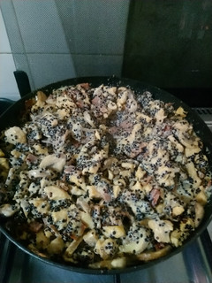 Una foto de Risotto de Quinua con Champiñones