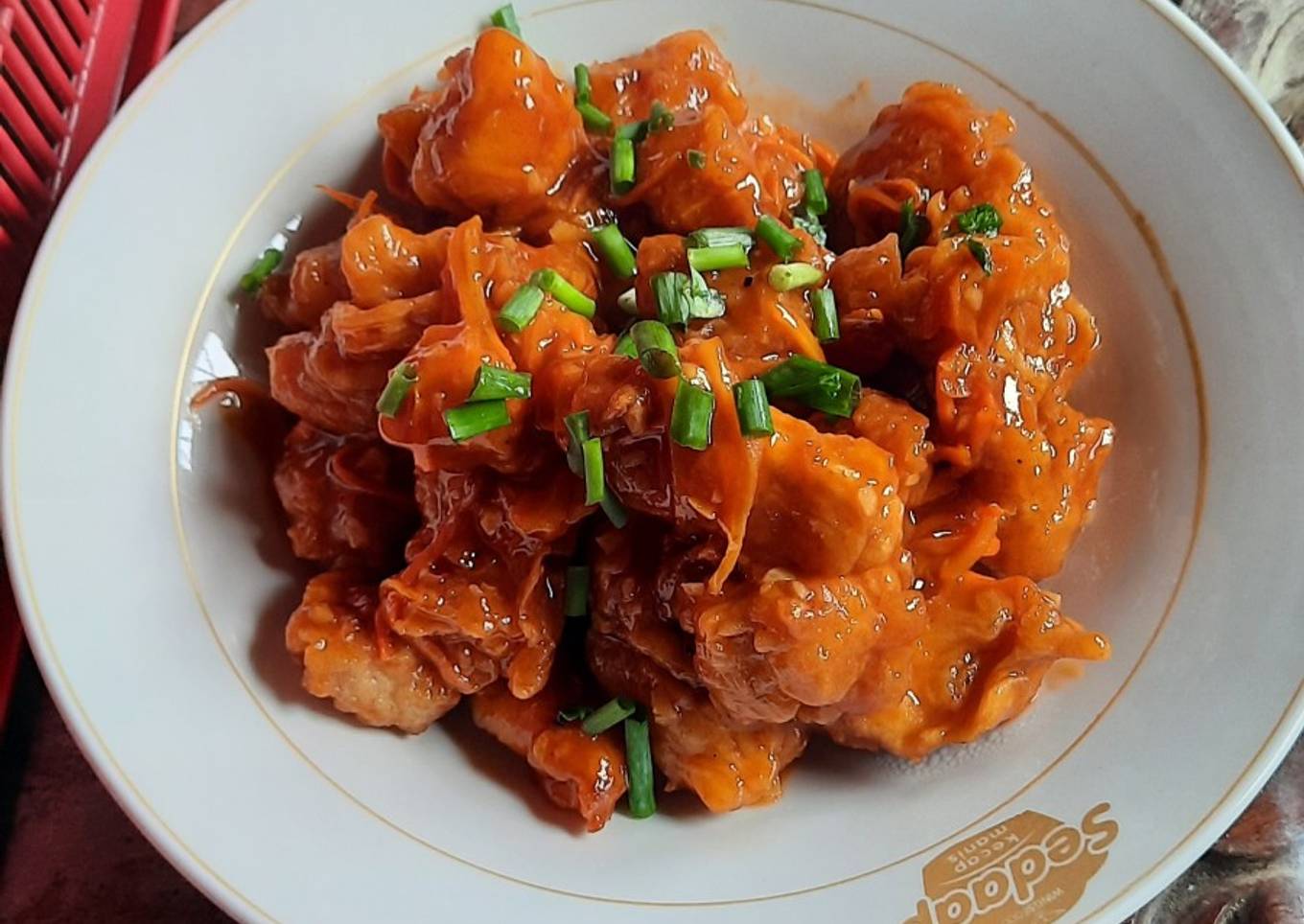 Chicken Pop Pedas Asam Manis