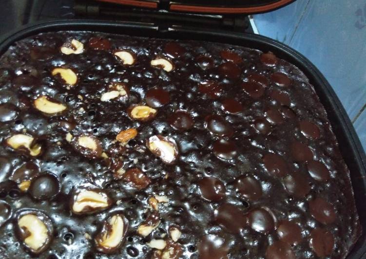 Brownies milo n selai coklat no SP n BP with HC