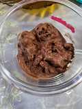 Ice cream chocolate banana homemade