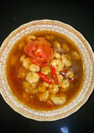 Foto resep Udang pedas asam manis