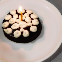 A picture of No Oven Decadent Chocolate Cake.