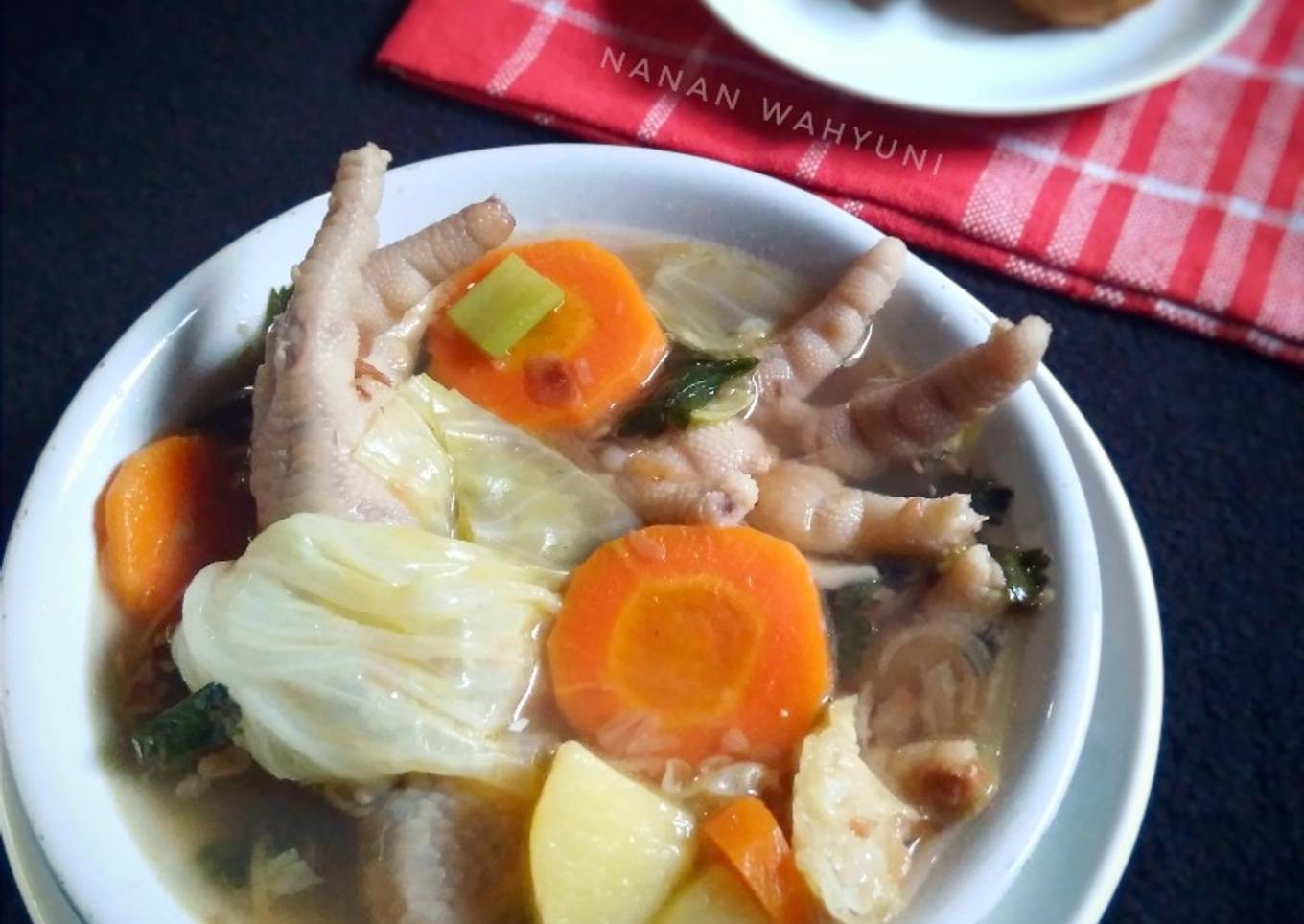 Sop Ceker Ayam