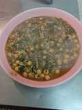 Garbanzos con espinacas