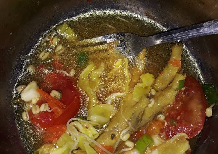 Resep Soto ceker ayam yang Enak Banget