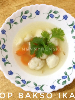 Foto resep Sop Bakso Ikan