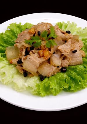 Hình của món SP.0906 - Ba Rọi Rang Tàu Xì.