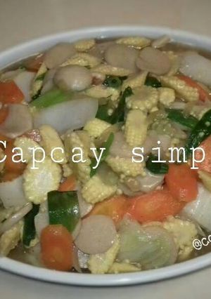 Foto resep Capcay simple