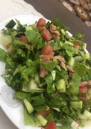 صورة لوصفة سلطه التونه 🥗 بطريقتي 😎