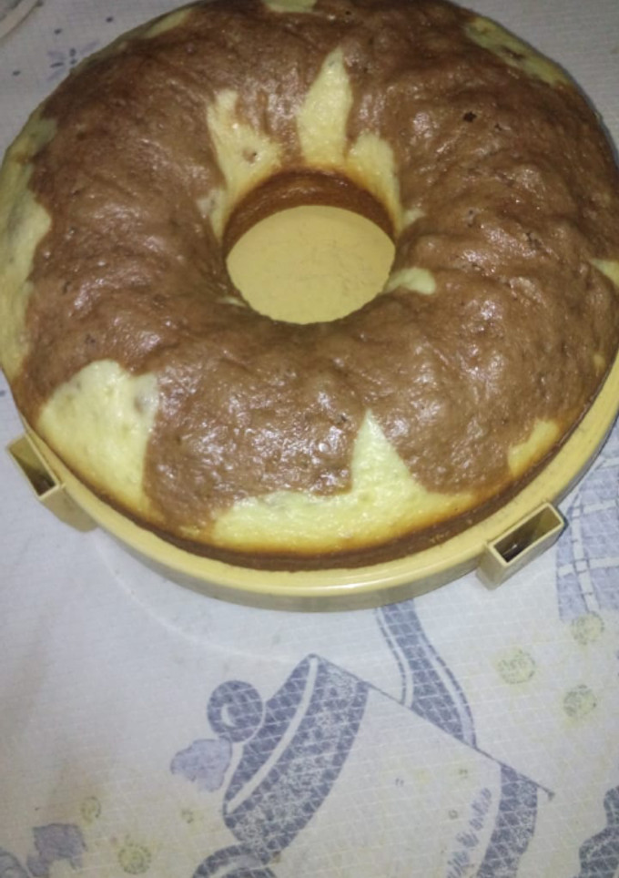 Una foto de Bizcochuelo marmolado