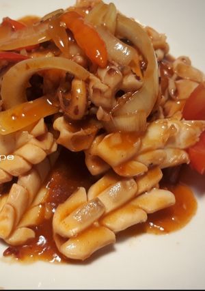 Foto resep Cumi asam manis