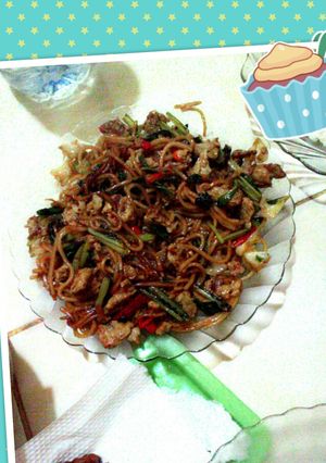 Foto resep Mi goreng sederhana