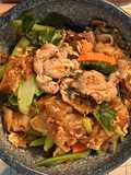 Pad See Ew with Wide Rice Noodles and Pork