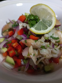 Una foto de Ceviche de machas