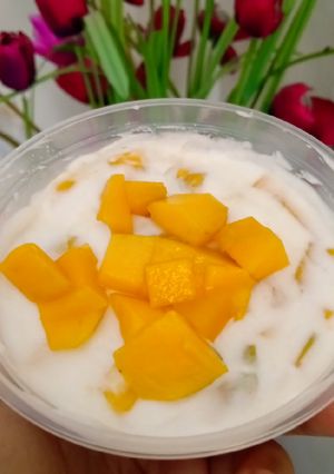 Foto resep Mangga float #MauBelajarMoto