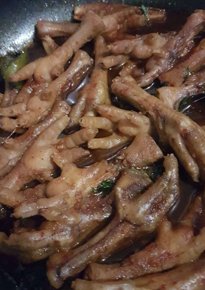 Foto resep Ceker manis mixs kemangi